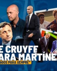 九游娱乐体育-小克鲁伊夫：罗伯托·马丁内斯跟我就像亲兄弟